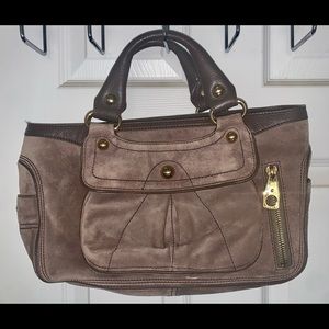 Celine suede boogie bag